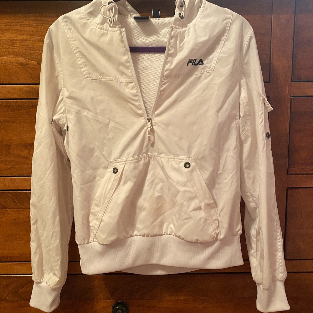 Fila 3/4 Zip Windbreaker Sweatshirt